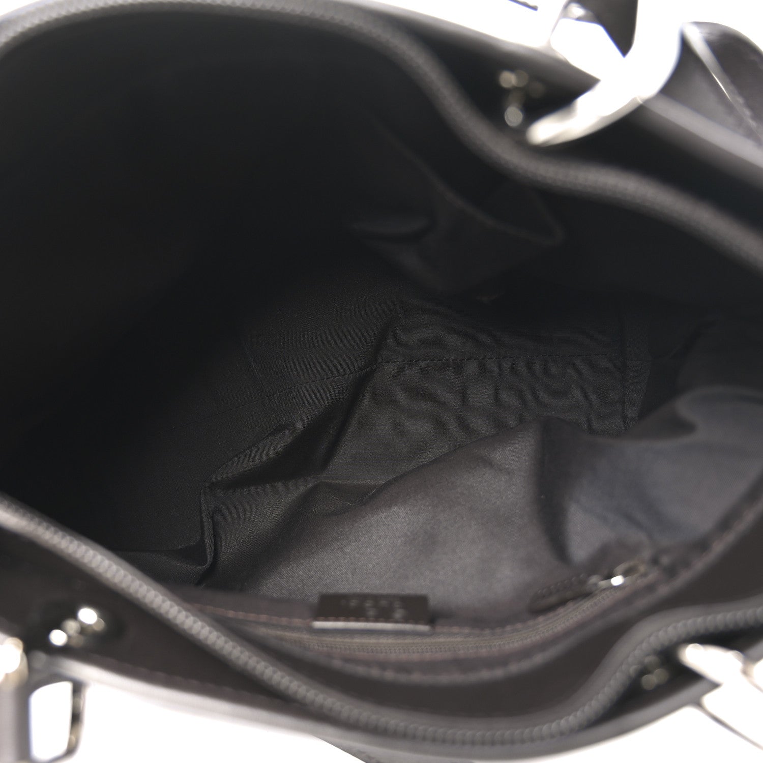 Gucci Monogram Eclipse Tote Dark Brown 5 of 10