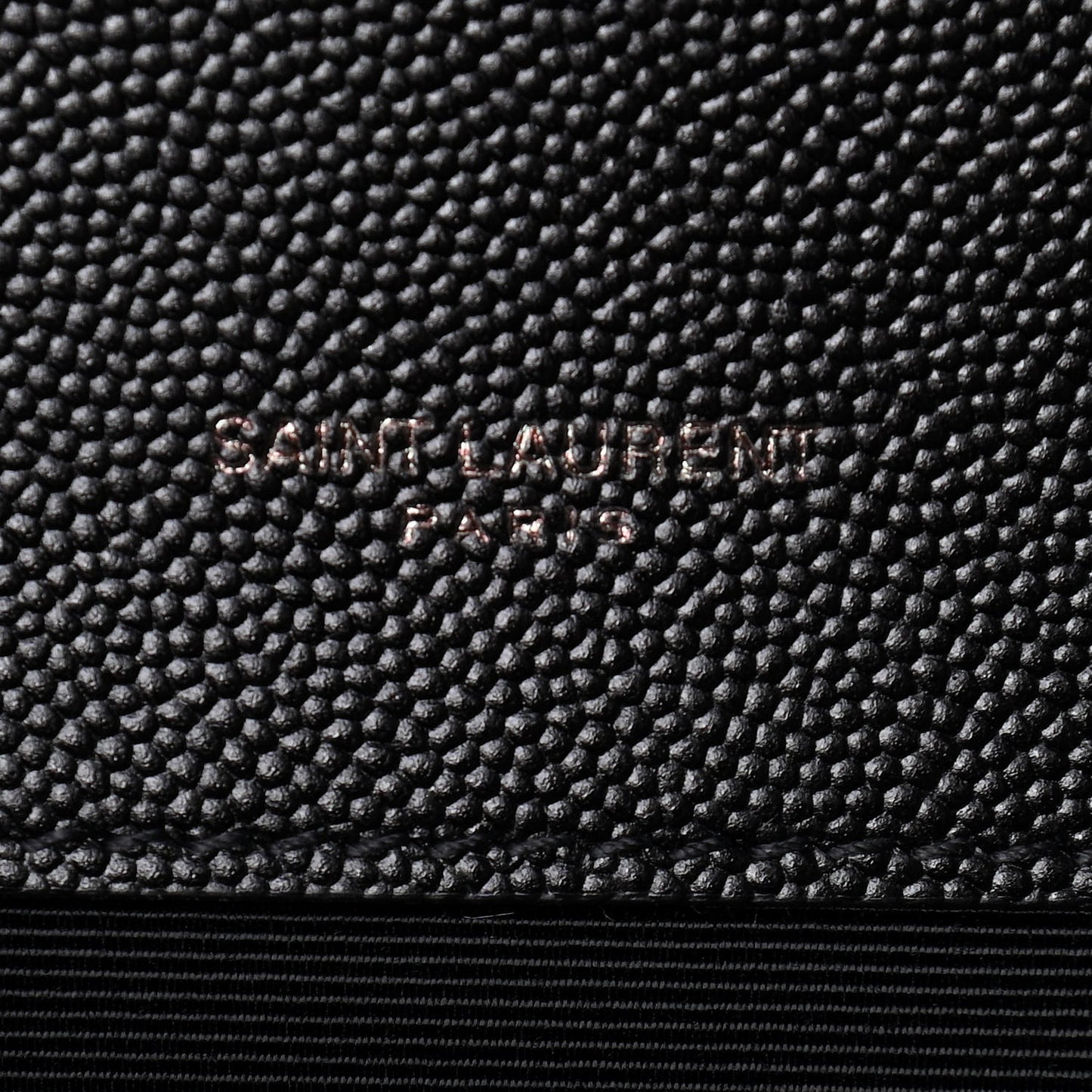 Grain De Poudre Textured Mixed Matelasse Triquilt Medium Monogram Satchel Black
