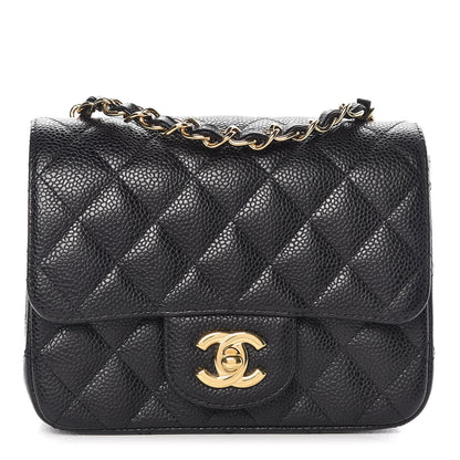 Chanel Caviar Quilted Mini Square Flap Black 1 of 11