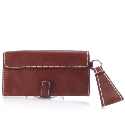Chloe Leather Edith Wallet Whiskey 2 of 2