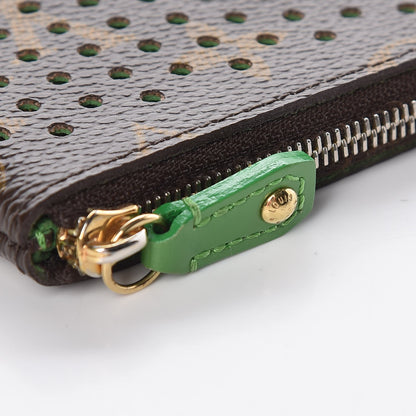 Louis Vuitton Monogram Perforated Key Pouch Green 8 of 9