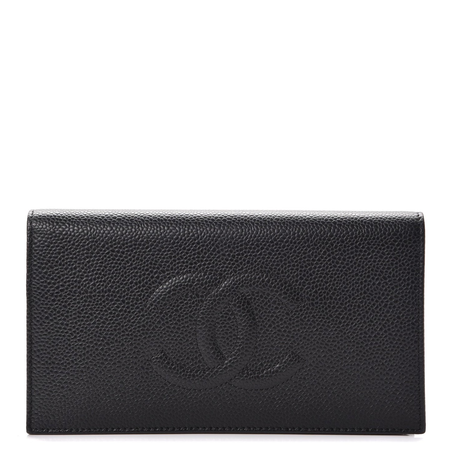 Caviar Timeless CC Yen Wallet Black