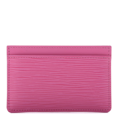 Louis Vuitton Epi Card Holder Hot Pink 1 of 8