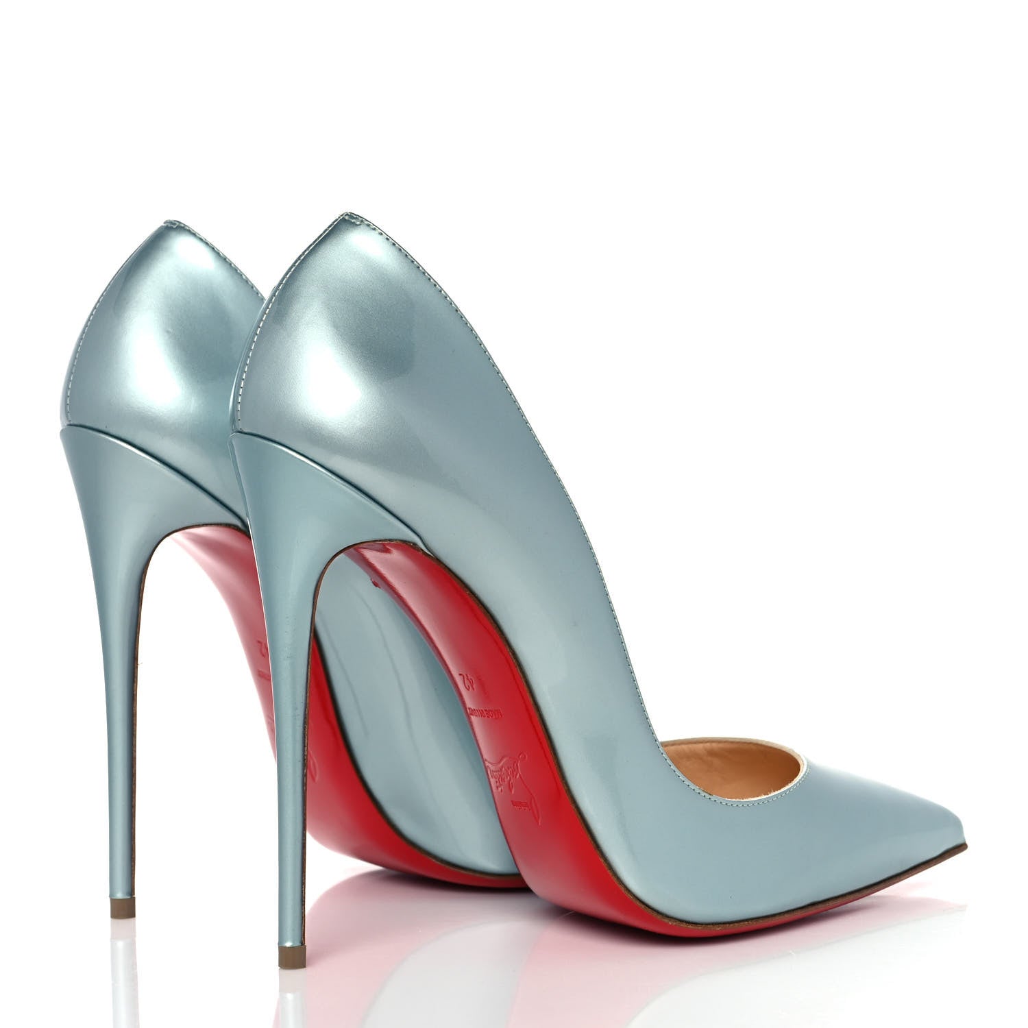 Christian Louboutin Patent So Kate 120 Pumps 42 Everest Metal 4 of 8