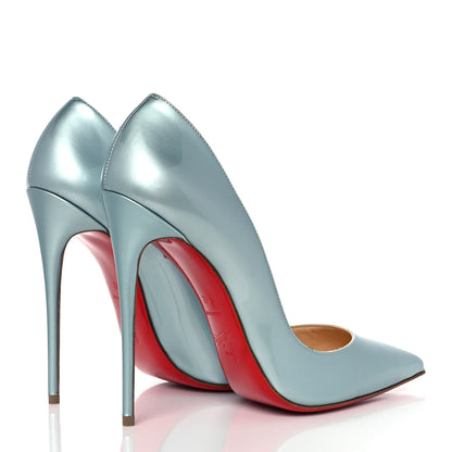 Christian Louboutin Patent So Kate 120 Pumps 42 Everest Metal 4 of 8