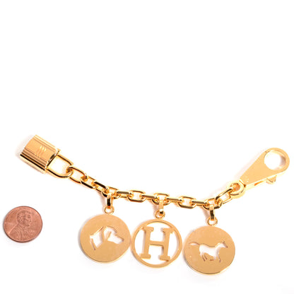 Hermes Breloque Bag Charm Gold 2 of 5
