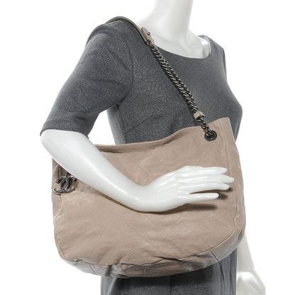 Chanel Caviar Quilted Simply CC Hobo Beige 2 of 7