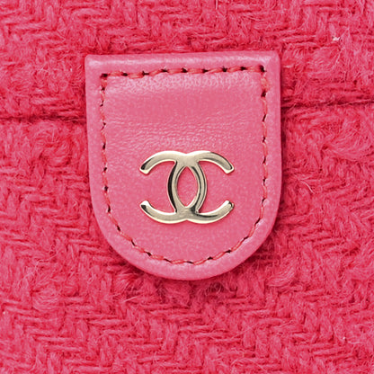 Chanel Tweed Airpods Pro Case Pink 8 of 11