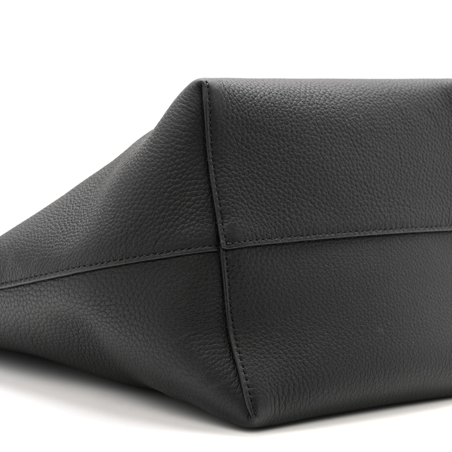 The Row Grained Calfskin Medium N/S Park Tote Black 8 of 9