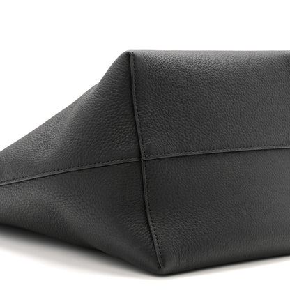 The Row Grained Calfskin Medium N/S Park Tote Black 8 of 9