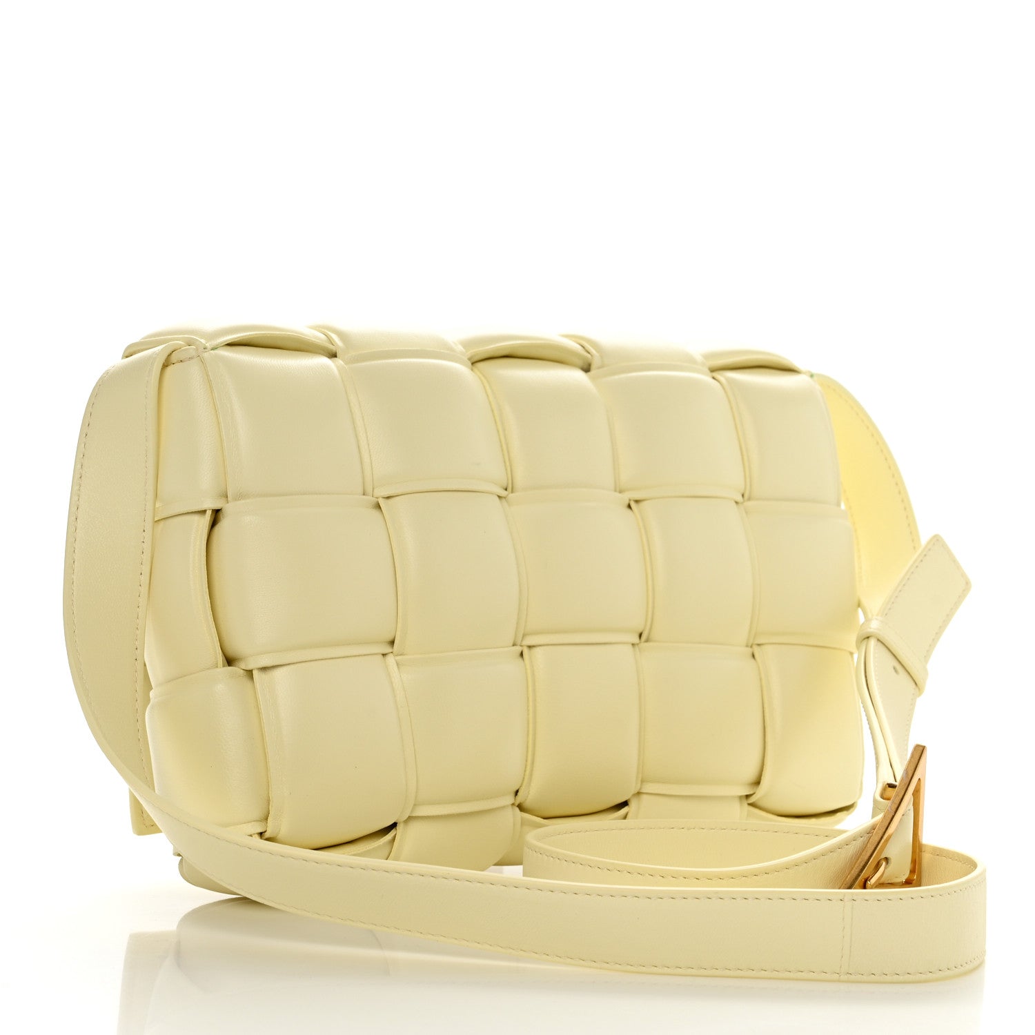 Bottega Veneta Nappa Maxi Intreccio Padded Cassette Crossbody Bag Zest 2 of 11
