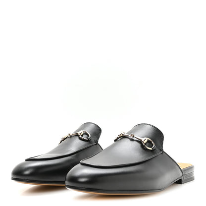 Gucci Calfskin Womens Princetown Slippers 39 Black 4 of 9