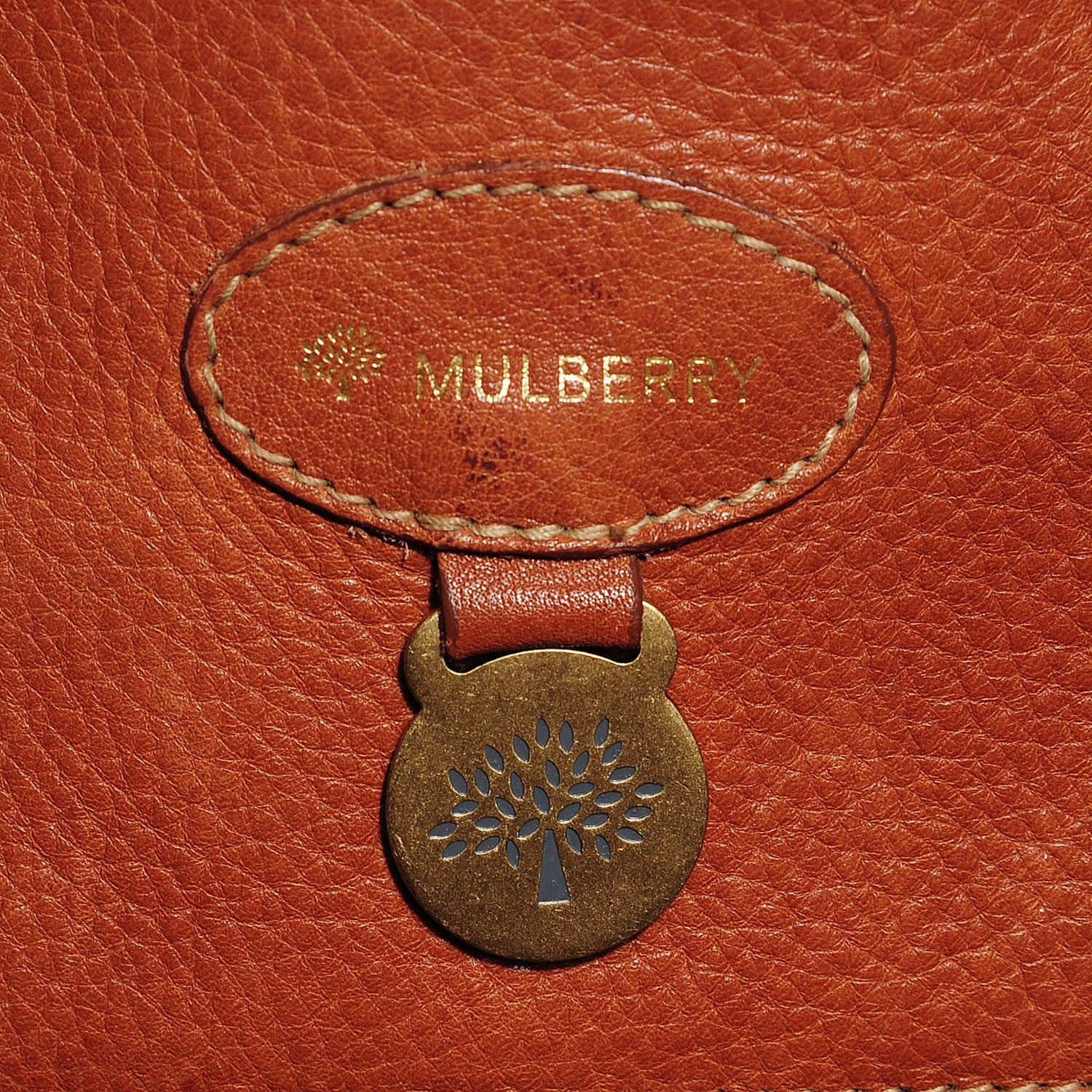Mulberry Natural Calfskin Bayswater Oak 7 of 11