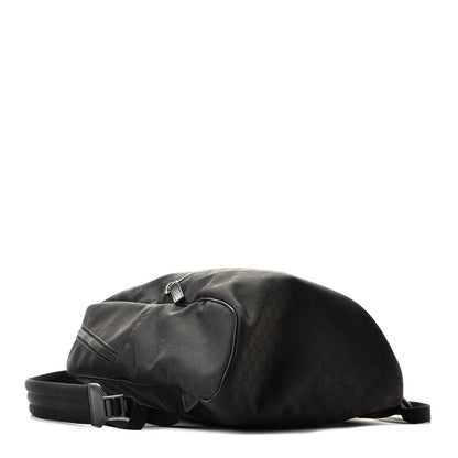 Gucci Nylon Monogram Slim Backpack Black 4 of 12