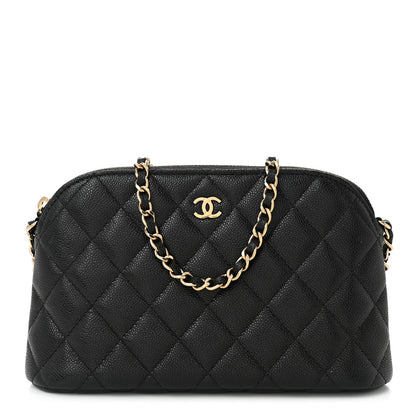 Chanel Caviar Quilted Classic Clutch with Chain Black 1 of 11