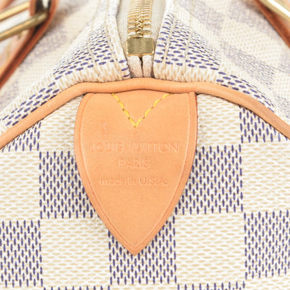 Louis Vuitton Damier Azur Speedy 25 6 of 7