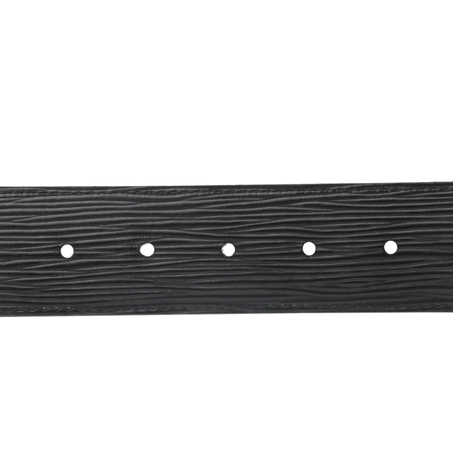 Louis Vuitton Monogram Epi LV Initiales Reversible Belt 100 40 Black 7 of 10