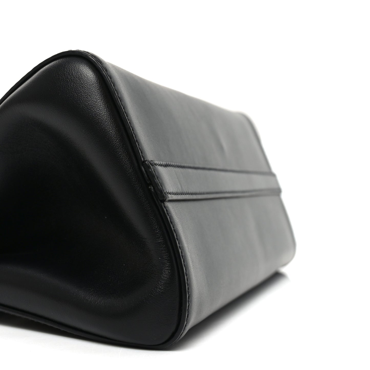 Calfskin Medium Enchaine Bag Black
