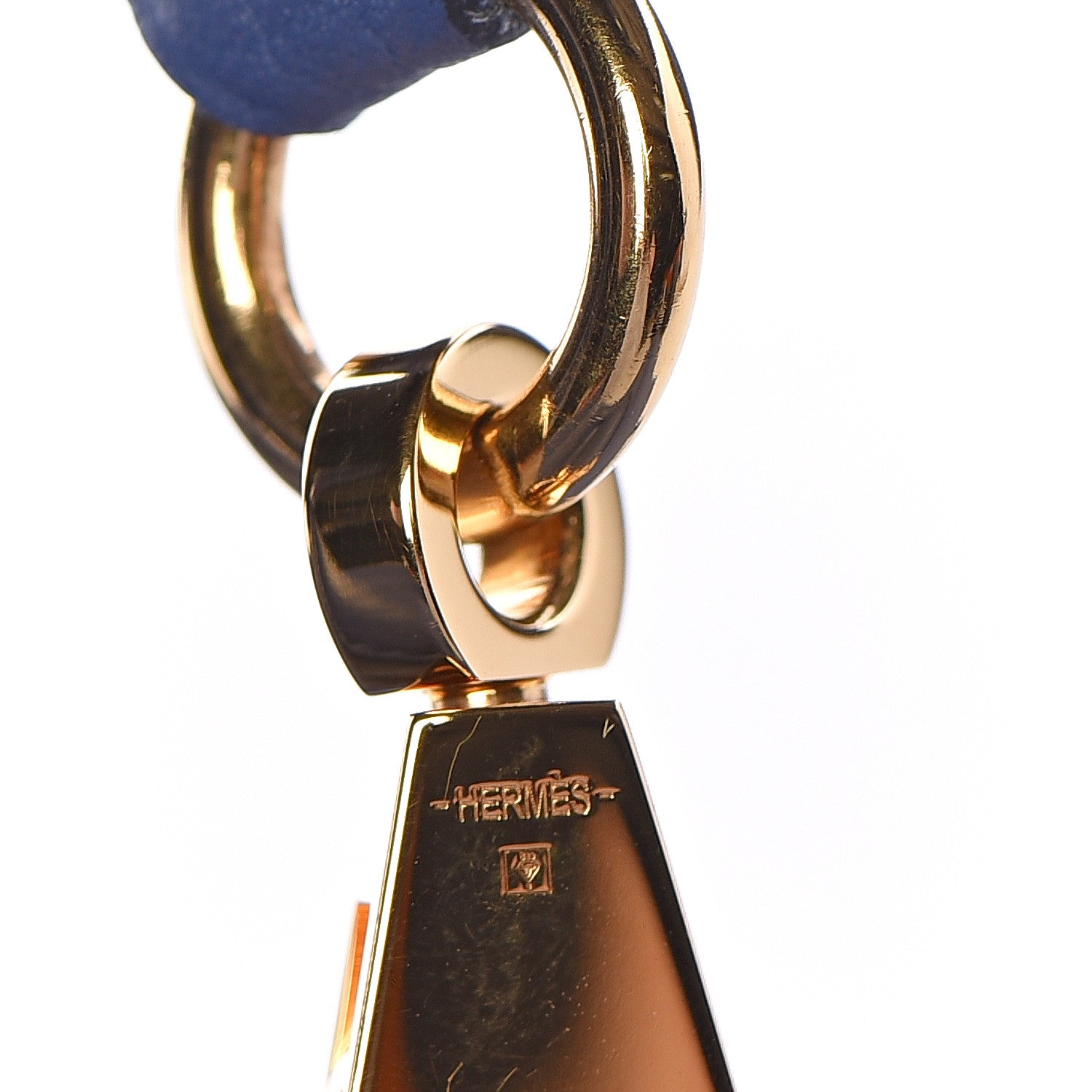 Hermes Taurillon Clemence Kelly Retourne 32 Bleu Brighton 18 of 42