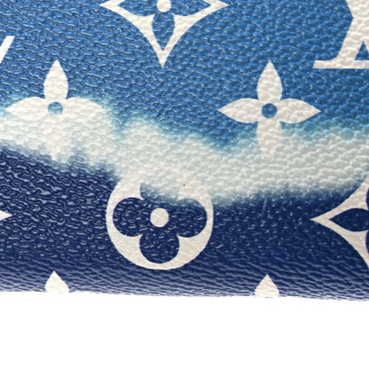 Louis Vuitton Monogram Escale Zippy Wallet Blue 11 of 12
