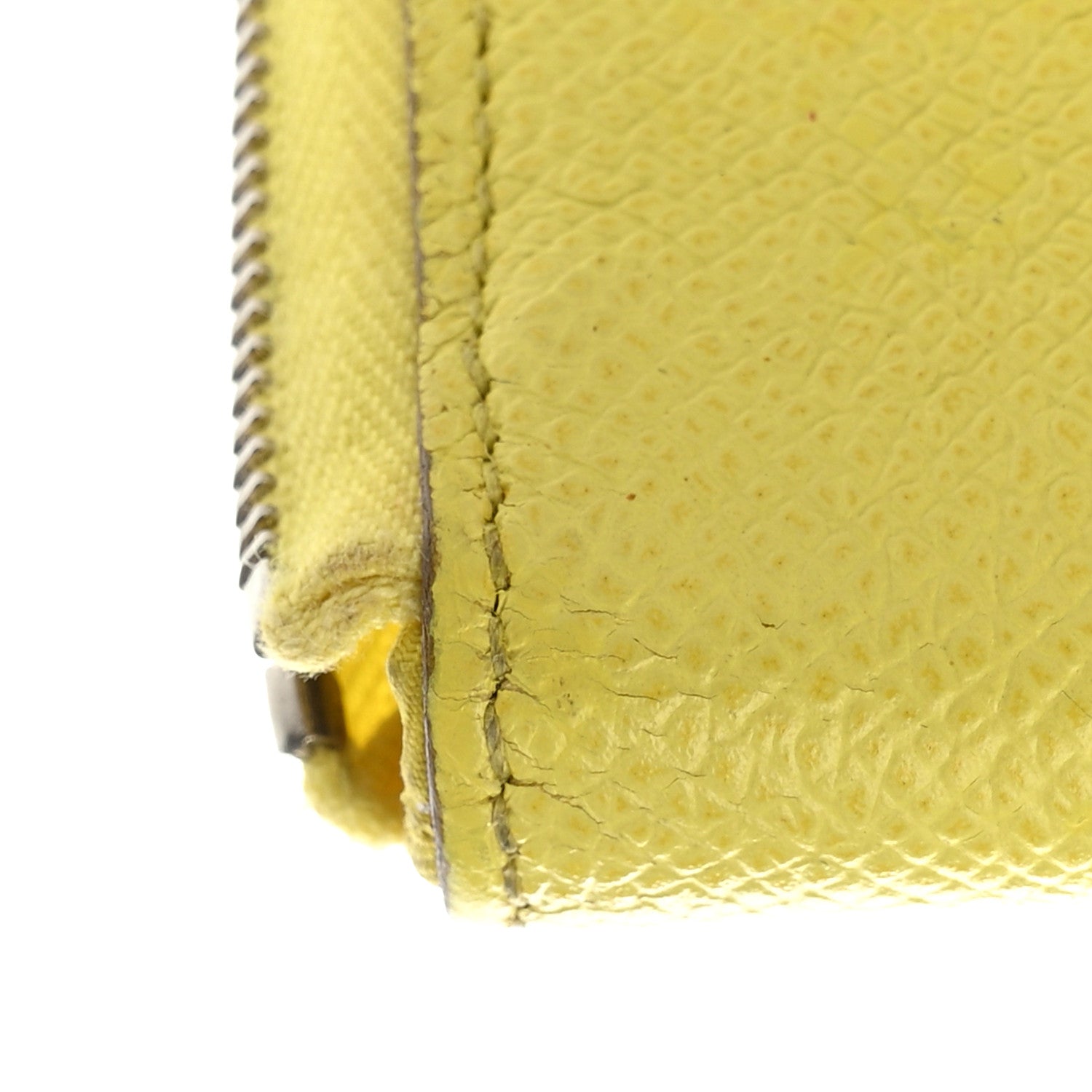 Hermes Epsom Silk'In Wallet Soufre 9 of 9