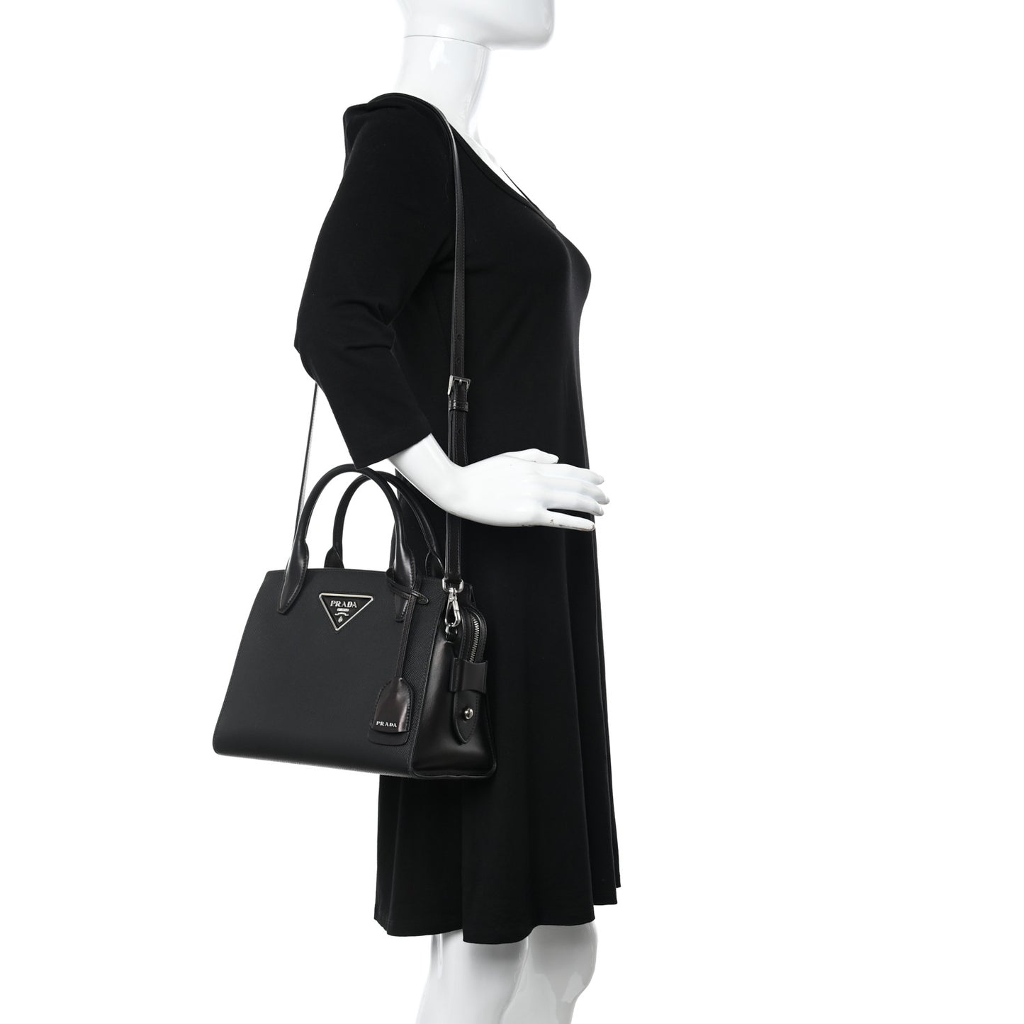 Saffiano Cuir Kristen Black
