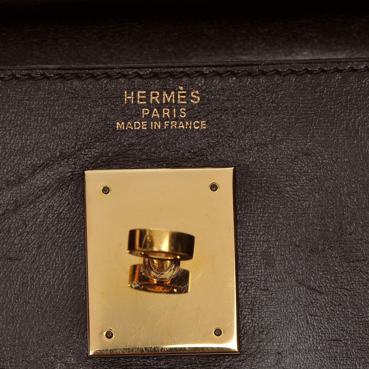Hermes Box Kelly Sellier 32 Chocolate 22 of 30