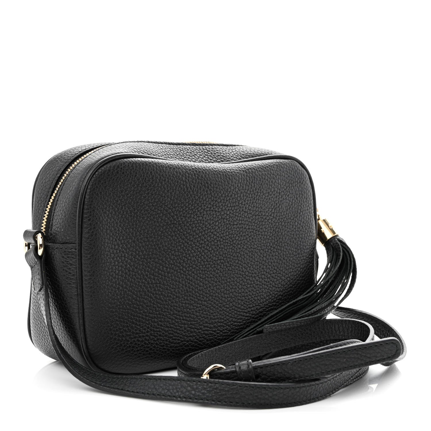 Gucci Pebbled Calfskin Small Soho Disco Bag Black 3 of 10