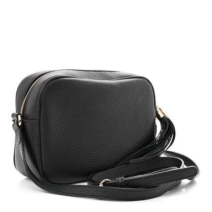 Gucci Pebbled Calfskin Small Soho Disco Bag Black 3 of 10