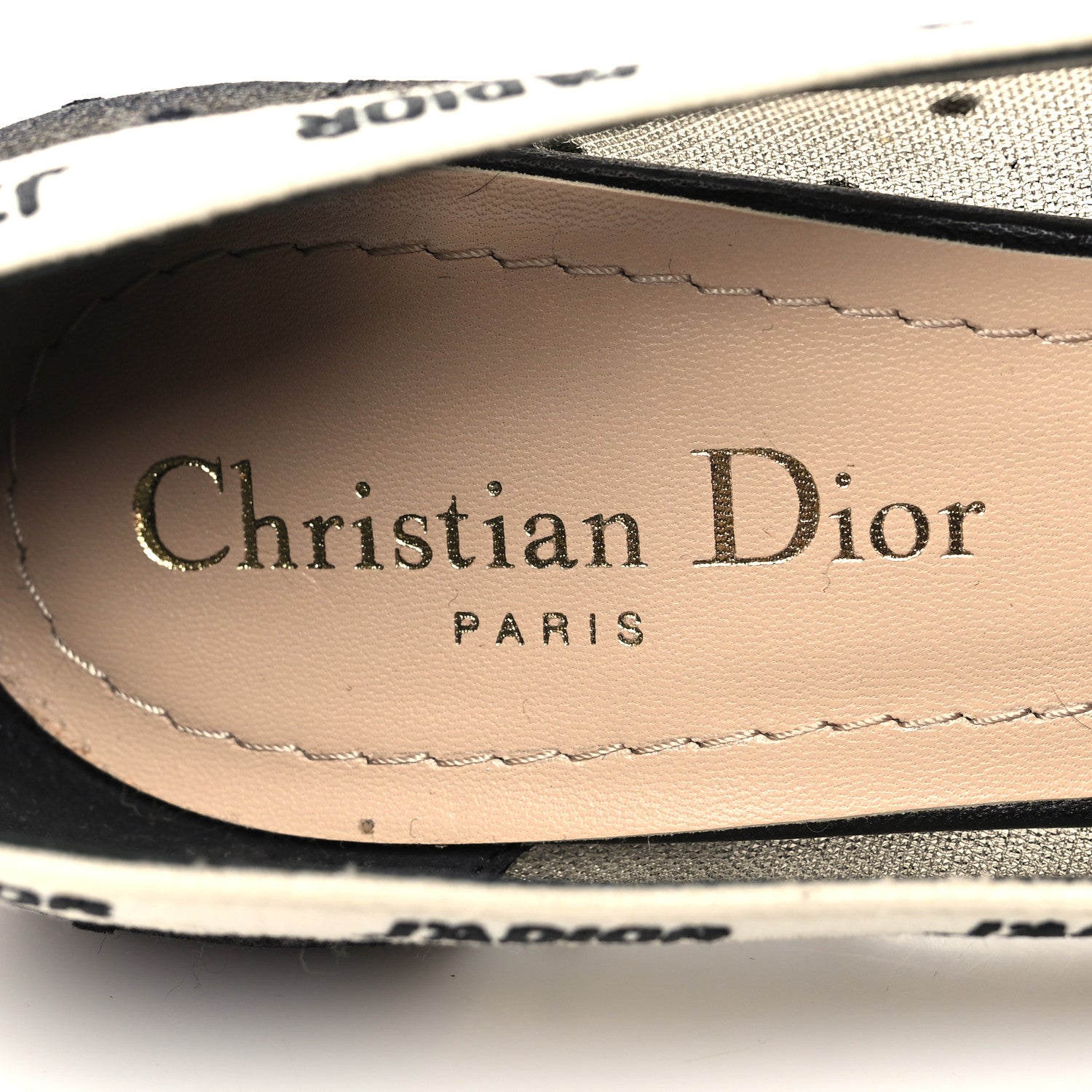 Christian Dior Plumetis Ribbon J'Adior 65mm Pumps 37 Black Nude 8 of 8