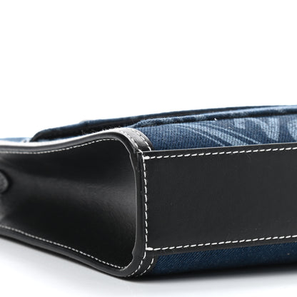 Burberry Denim Smooth Calfskin Mini Pocket Bag Blue 8 of 9