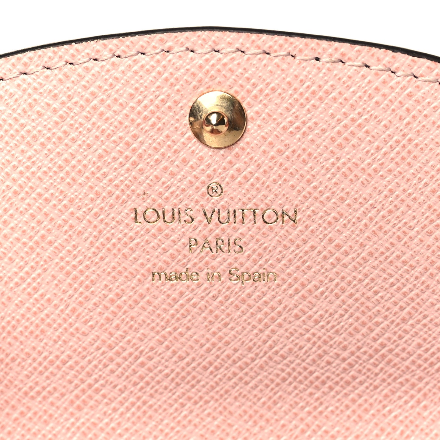 Monogram Rosalie Coin Purse Rose Ballerine