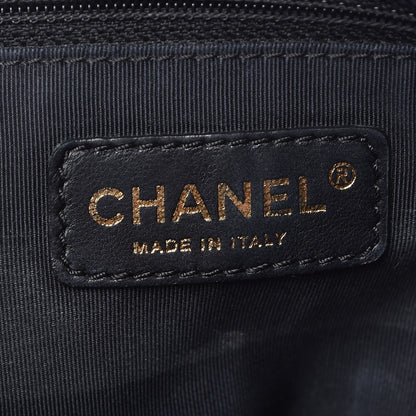 Chanel Caviar Quilted Grand Shopping Tote GST Black 6 of 13