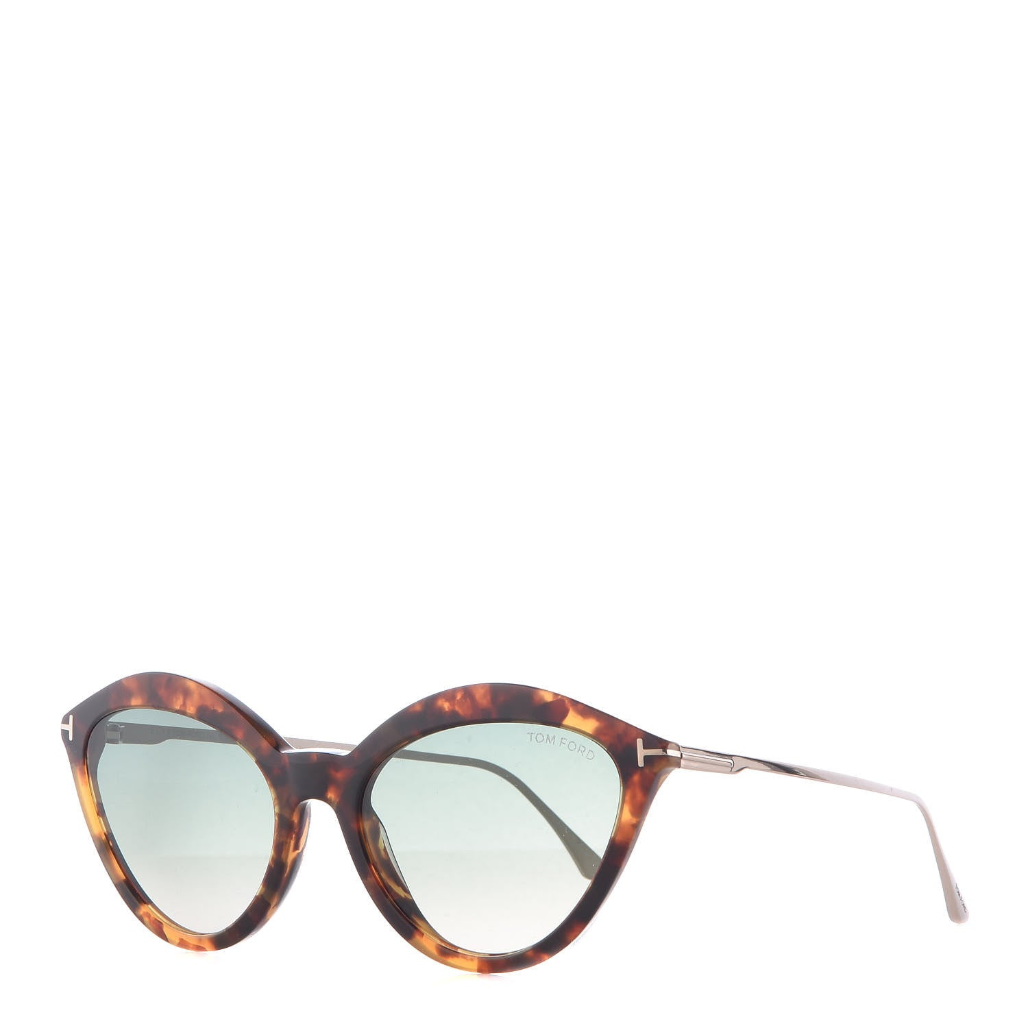 Tom Ford Chloe Sunglasses TF663 Light Havana 1 of 7