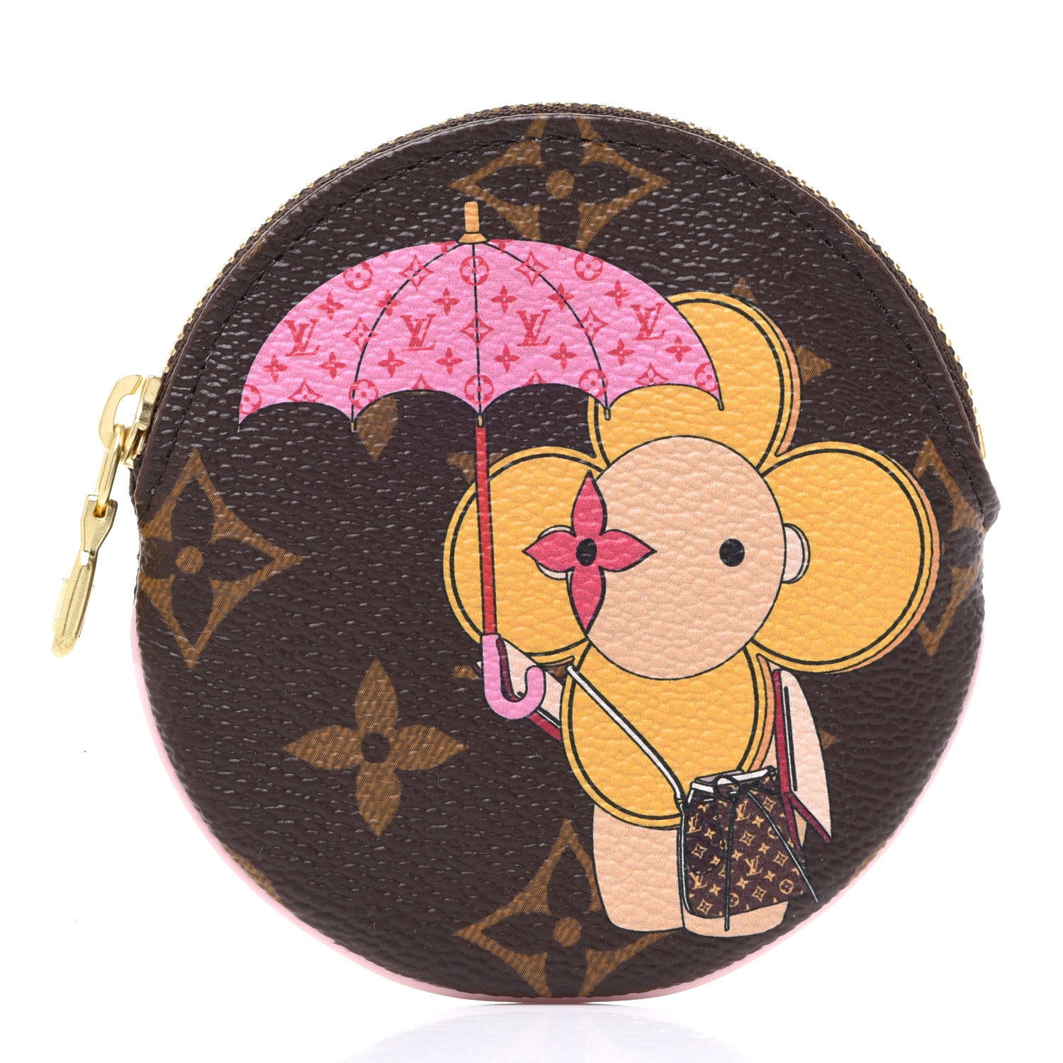 Louis Vuitton Monogram 2019 Christmas Animation Tokyo Round Coin Purse 1 of 8