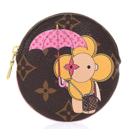 Louis Vuitton Monogram 2019 Christmas Animation Tokyo Round Coin Purse 1 of 8