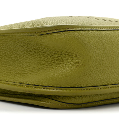 Hermes Taurillon Clemence Evelyne II PM Vert Chartreuse 8 of 12