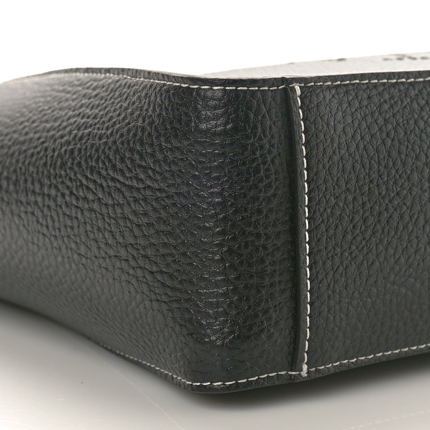 Eco Alter Nappa Perforated Logo Mini Crossbody Black