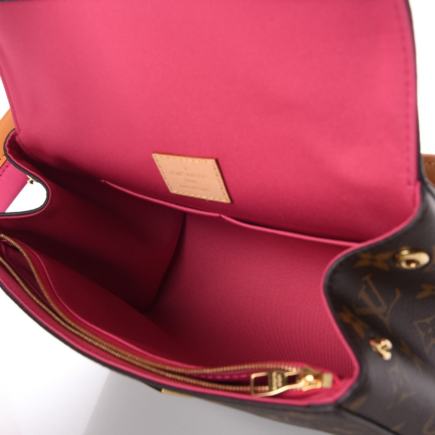 Monogram Cluny BB Bordeaux Fuchsia