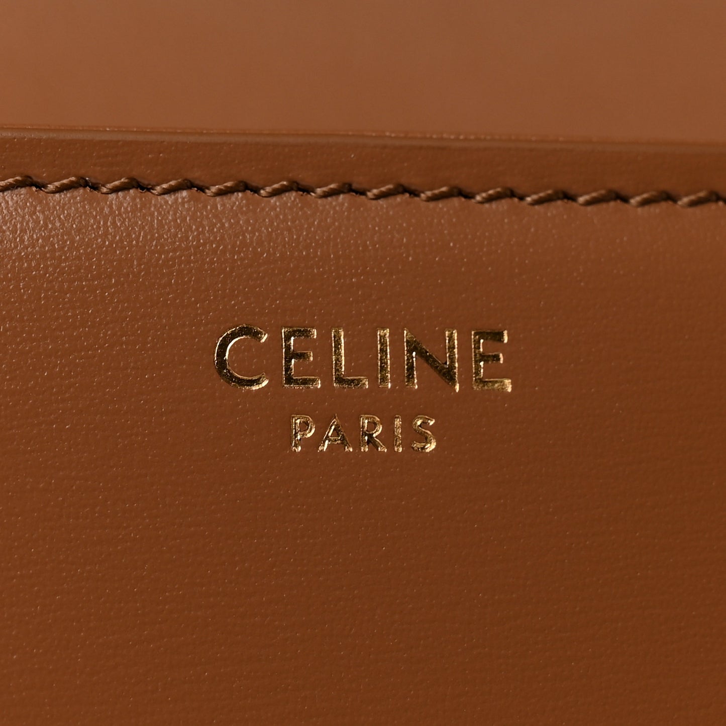 Shiny Calfskin Teen Triomphe Bronze