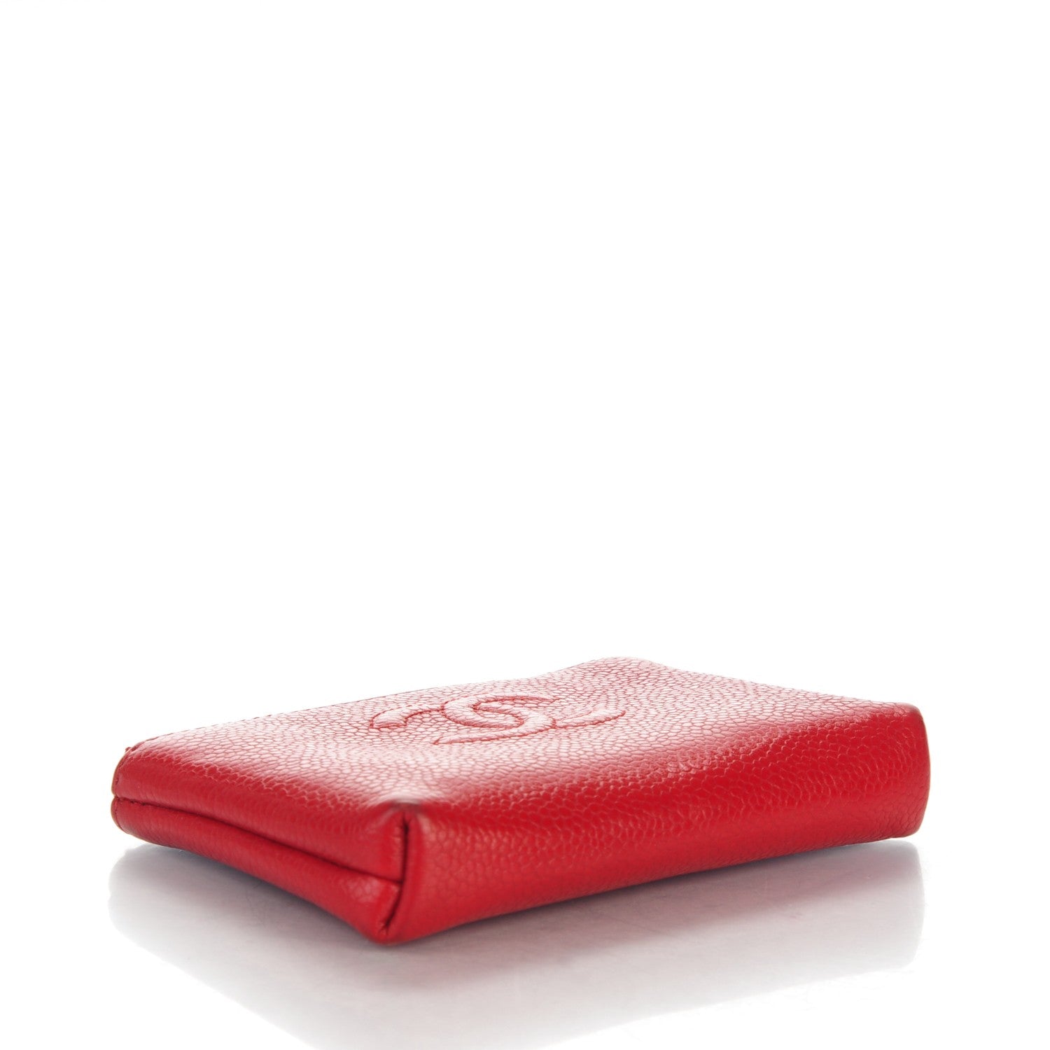 Chanel Caviar Timeless CC Key Holder Red 4 of 8