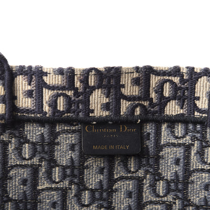 Christian Dior Oblique Book Tote Blue Multicolor 11 of 13
