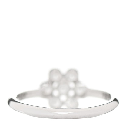 Tiffany Platinum Diamond Enchant Flower Ring 50 5.25 3 of 4