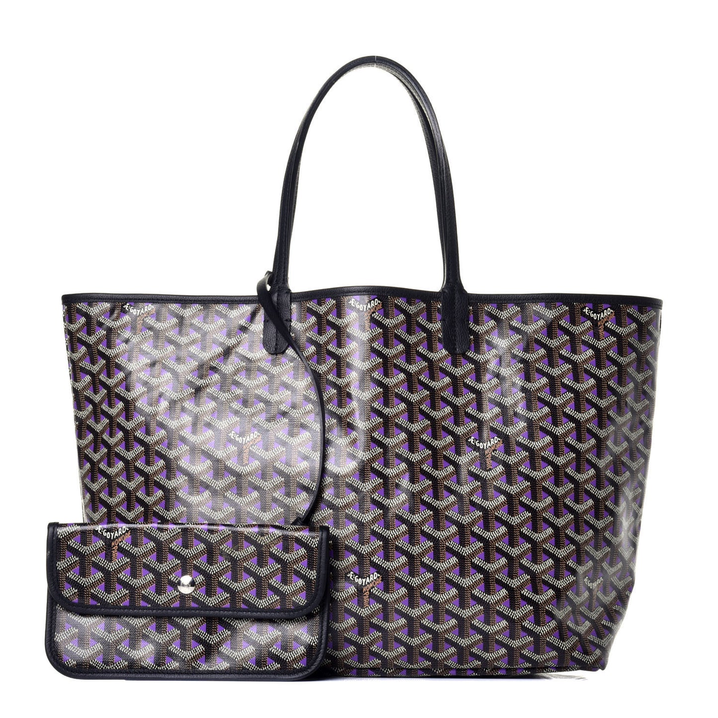 Goyardine Saint Louis Claire Voie PM Black Violet