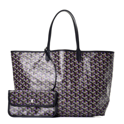 Goyard Goyardine Saint Louis Claire Voie PM Black Violet 1 of 8