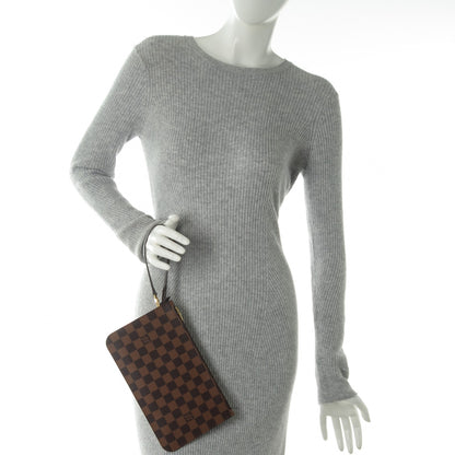 Louis Vuitton Damier Ebene Neverfull MM GM Pochette 2 of 8