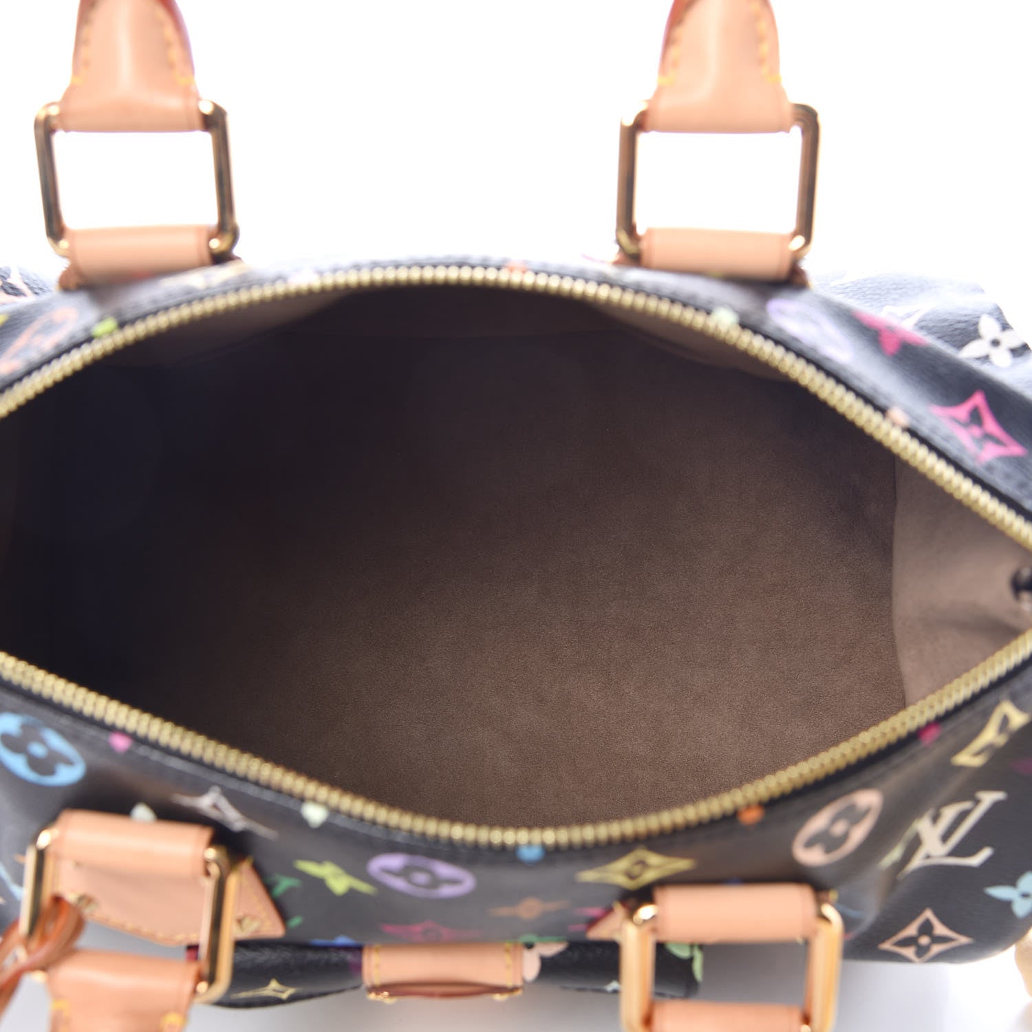Louis Vuitton Monogram Multicolor Speedy 30 Black 5 of 11