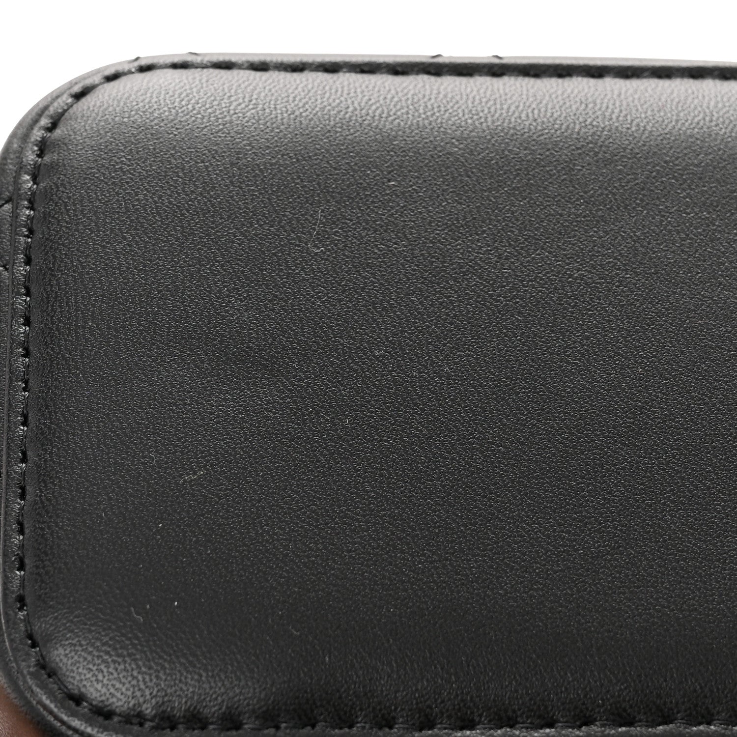 Chanel Lambskin Quilted Small Top Handle Vanity Case With Chain Black 11 of 13