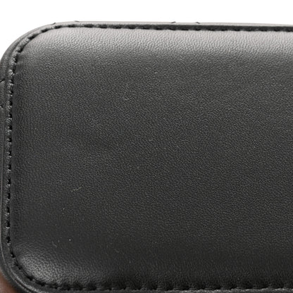 Chanel Lambskin Quilted Small Top Handle Vanity Case With Chain Black 11 of 13