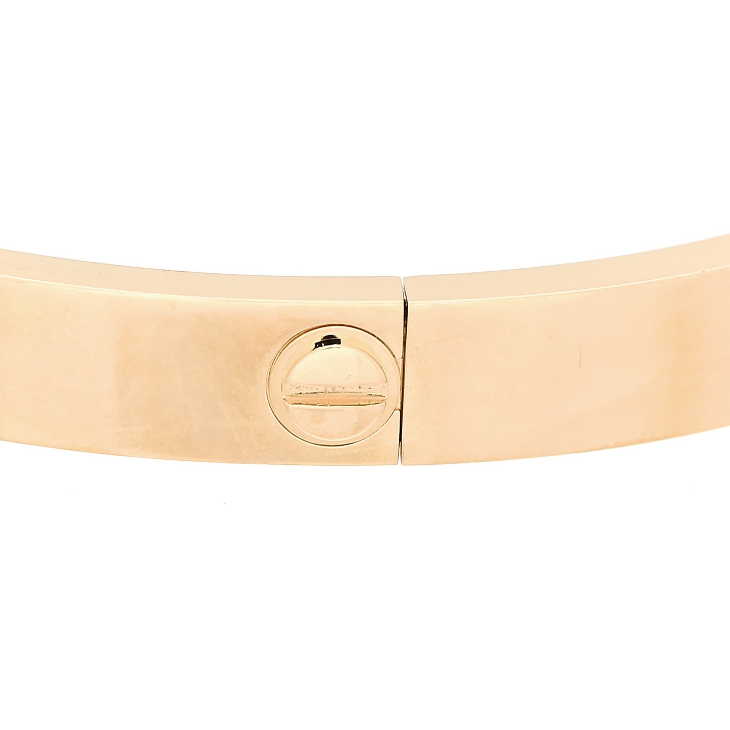18K Yellow Gold Medium LOVE Bracelet 17
